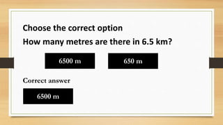 MATH - MEASUREMENT (CLASS V) | PPTX