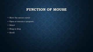 Presentation on Mouse | PPTX