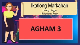 AGHAM 3
Ikatlong Markahan
Unang Linggo
Ikalawang Araw
 