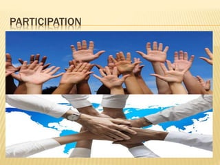 PARTICIPATION
 