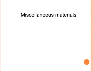 Advanced construction materials | PPTX