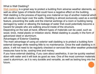Advanced construction materials | PPTX