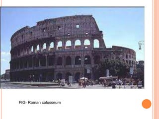 Roman Colosseum Rome Specifications.pdf Advanced construction materials | PPTX