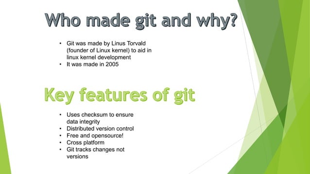 Beginner's guide to git and github | PPT