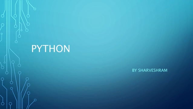 Python | PPT
