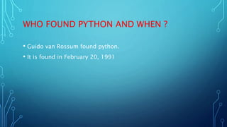 Python | PPT