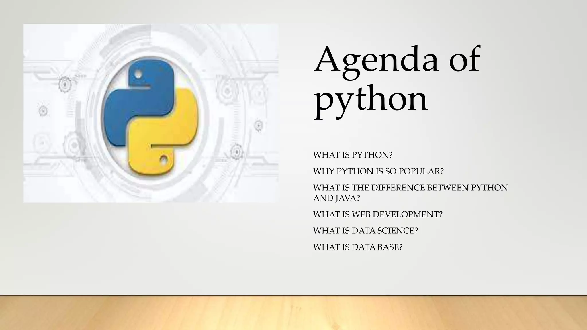 Python course in hyderabad | PPT