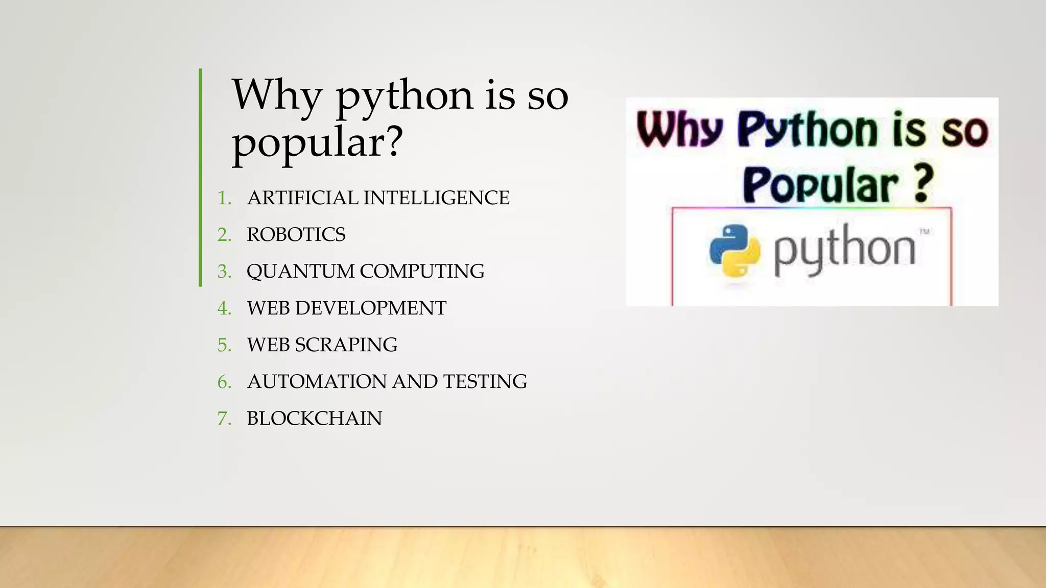 Python course in hyderabad | PPT