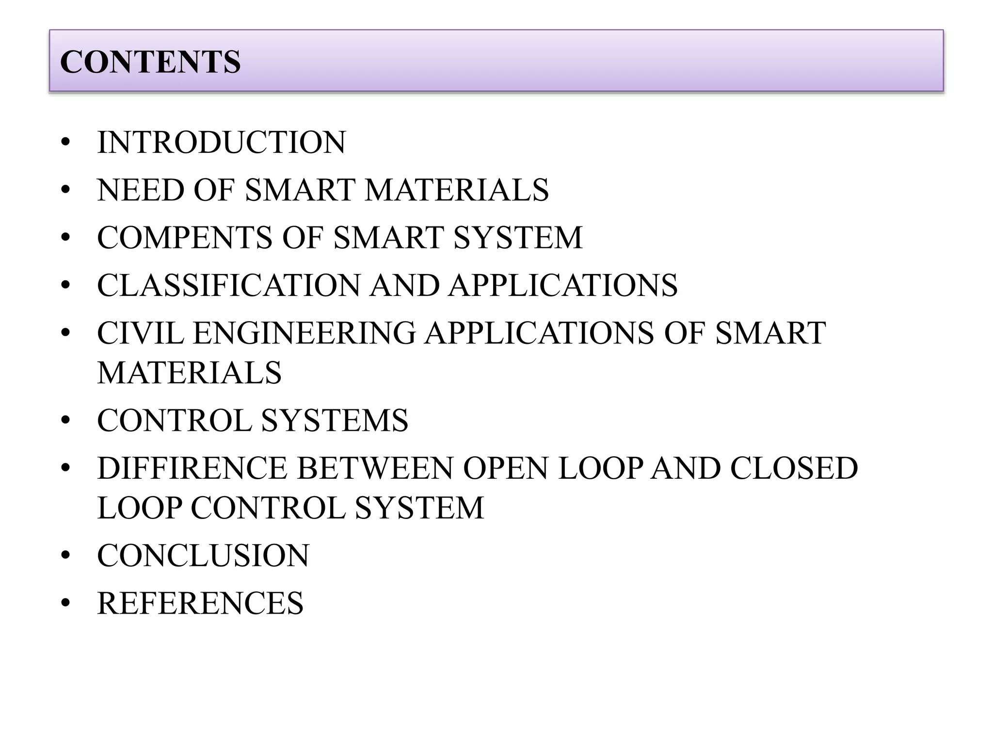 Smart Materials PPT | PPTX