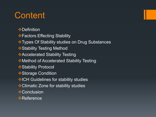 Stability Studies Of Pharmaceutical Dosage Forms – GOKF