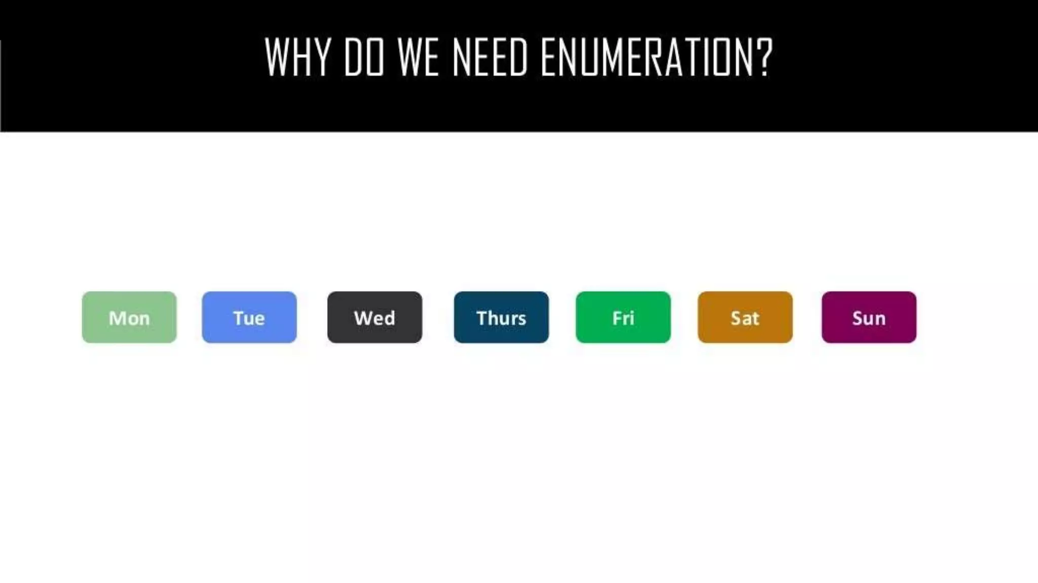 Enumeration In JAVA | PPTX