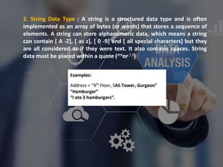 Artificial Intelligence - Data Analysis, Creative & Critical Thinking ...
