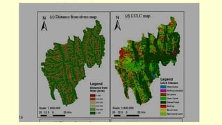 Landslide Susceptibility Map using Remote Sensing and GIS | PPTX