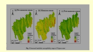 Landslide Susceptibility Map using Remote Sensing and GIS | PPTX