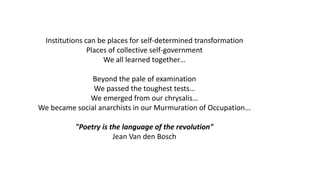 Northern Poly is Occupied 1971 | PPTX