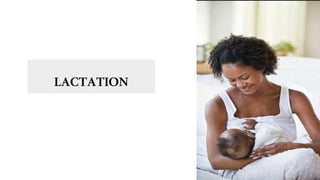 LACTATION
 