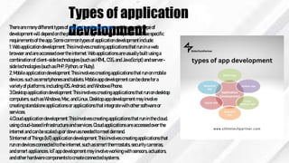 application development complete introduction | PPT