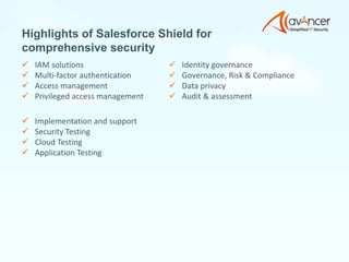 Salesforce Shield - Real Time Event Monitoring and Platform Encryprion ...