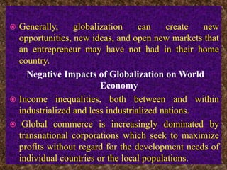 Globalization and Development | PPT