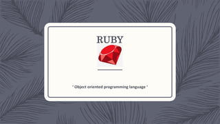 Computer Programming Language | PPT