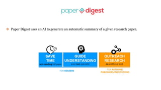 AI Tools for Research | PPTX