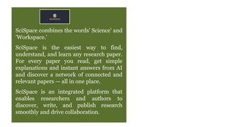 AI Tools for Research | PPTX