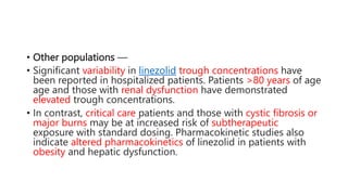 update on linezolid and Tedizolid antibiotic .pptx