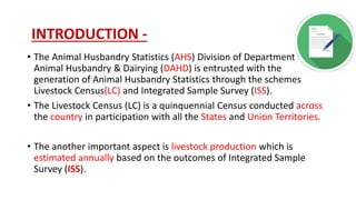 basic animal husbandry statistics 2025 - pwonlyias... Basic Animal husbandry statistics - India & Maharashtra | PPTX