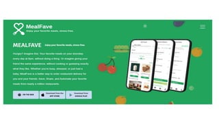 MealFave App