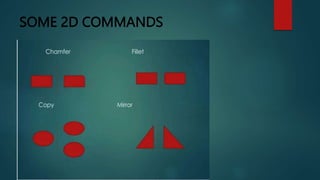 SOME 2D COMMANDS
 