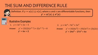 Integral and Differential CalculusI.pptx