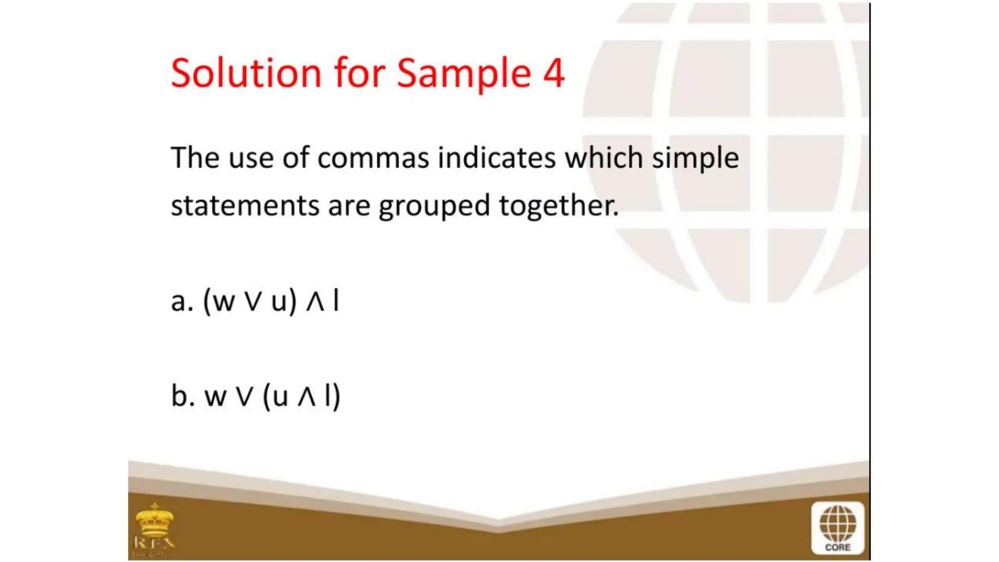 proposition and symbols - GENERAL MATHEMATICS