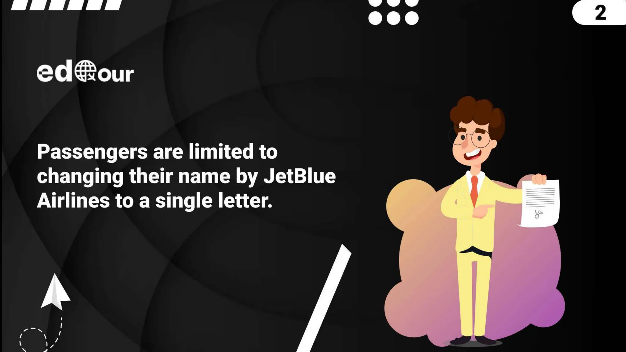 Rules For Modifications To The Name Change Of Jetblue Airlines | PPTX