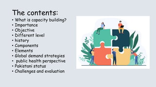 Capacity development in the public health | PPTX