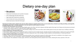Dietray Options PresentationON FOOD NUTRITENTSON DIET CHART | PPTX