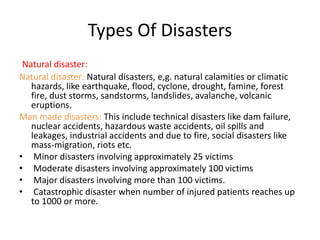Disaster Management and Mitigation presentation | PPTX