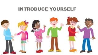 INTRODUCE YOURSELF
 