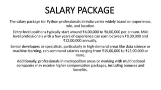 python training course in chandigarh | PPT