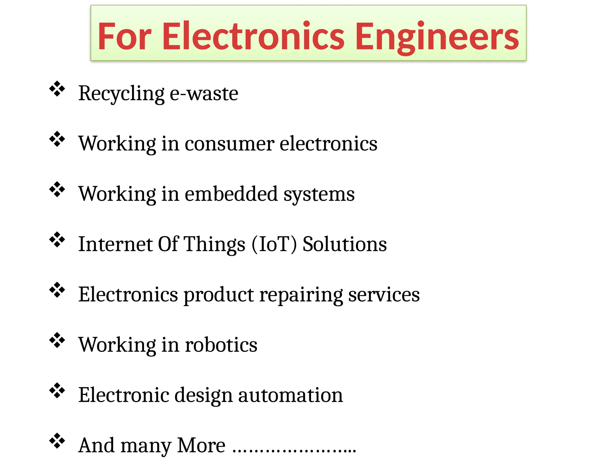 The importance of entrepreneurship for engineering graduates pptx