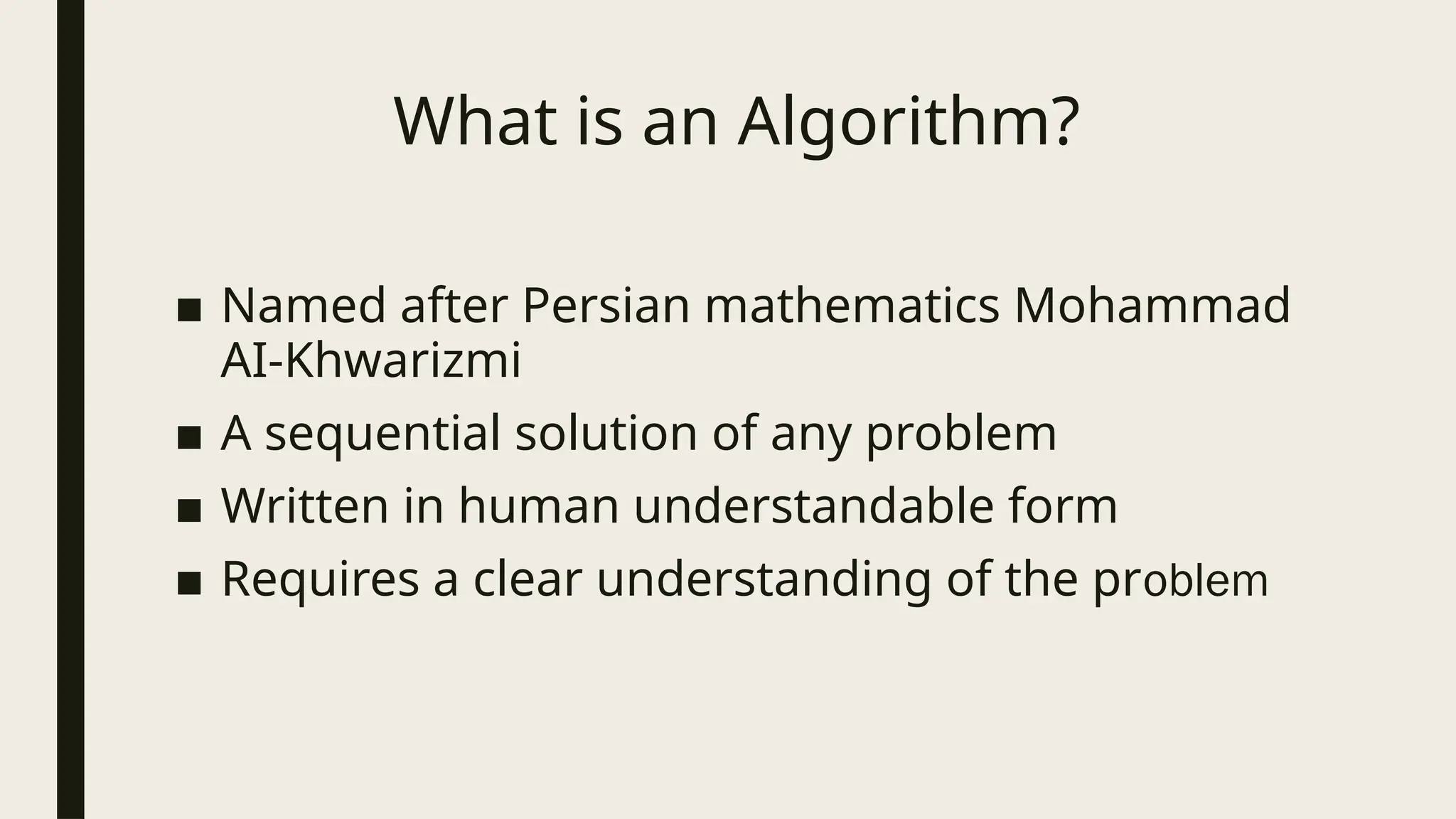 Pedagogy of computer science -presentation on algorithm and flowchart ...