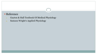 ⚫Reference
1. Guyton & Hall Textbook Of Medical Physiology
2. Samson Wright‘s Applied Physiology
 