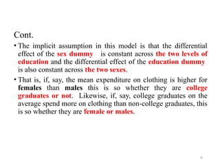 Presentation1.econometrics 2 by habtamuu | PPTX