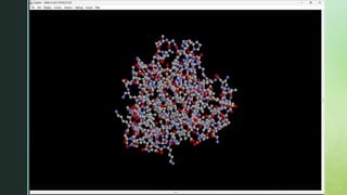 Resomol Presentation (1).pptx RasMol protein visualisation | PPTX