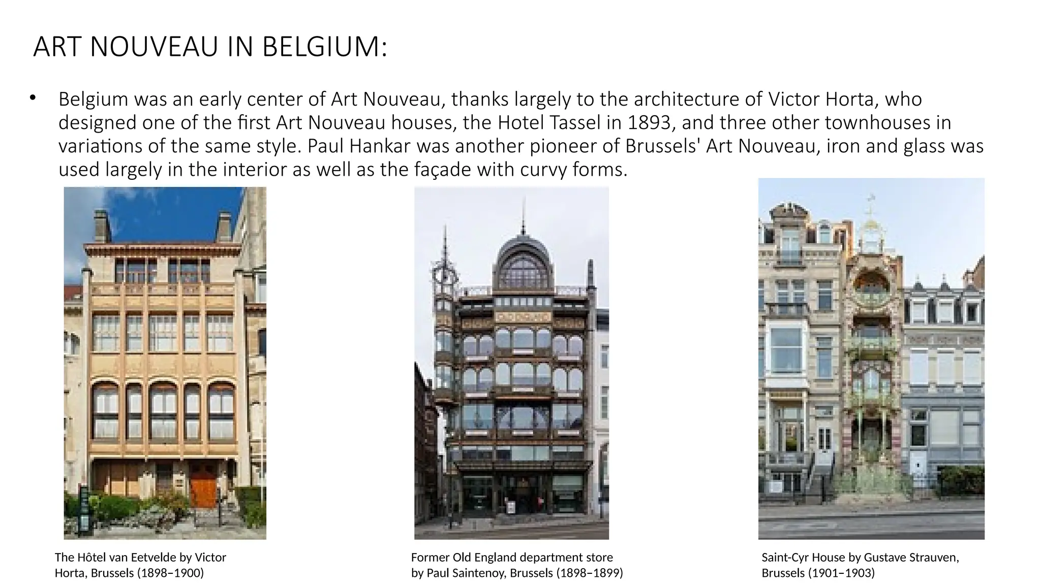 ART NOUVEAU ARCHITECTURE - history of architecture .pptx