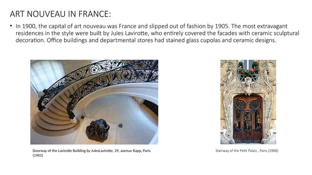 ART NOUVEAU ARCHITECTURE - history of architecture .pptx
