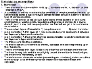 Presentation on semiconductor electronic circuits.ppt
