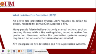 Presentation1.pptx all about fire protection systems | PPT