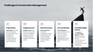 Streamline Construction Projects with Odoo Project Management | PPTX