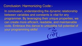 Presentation about variables and constant.pptx