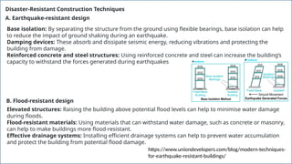 disaster resistant architecture in design | PPTX
